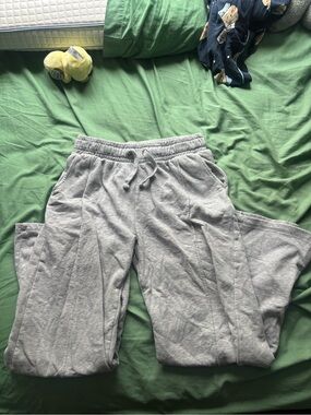Light Gray Drawstring Sweatpants